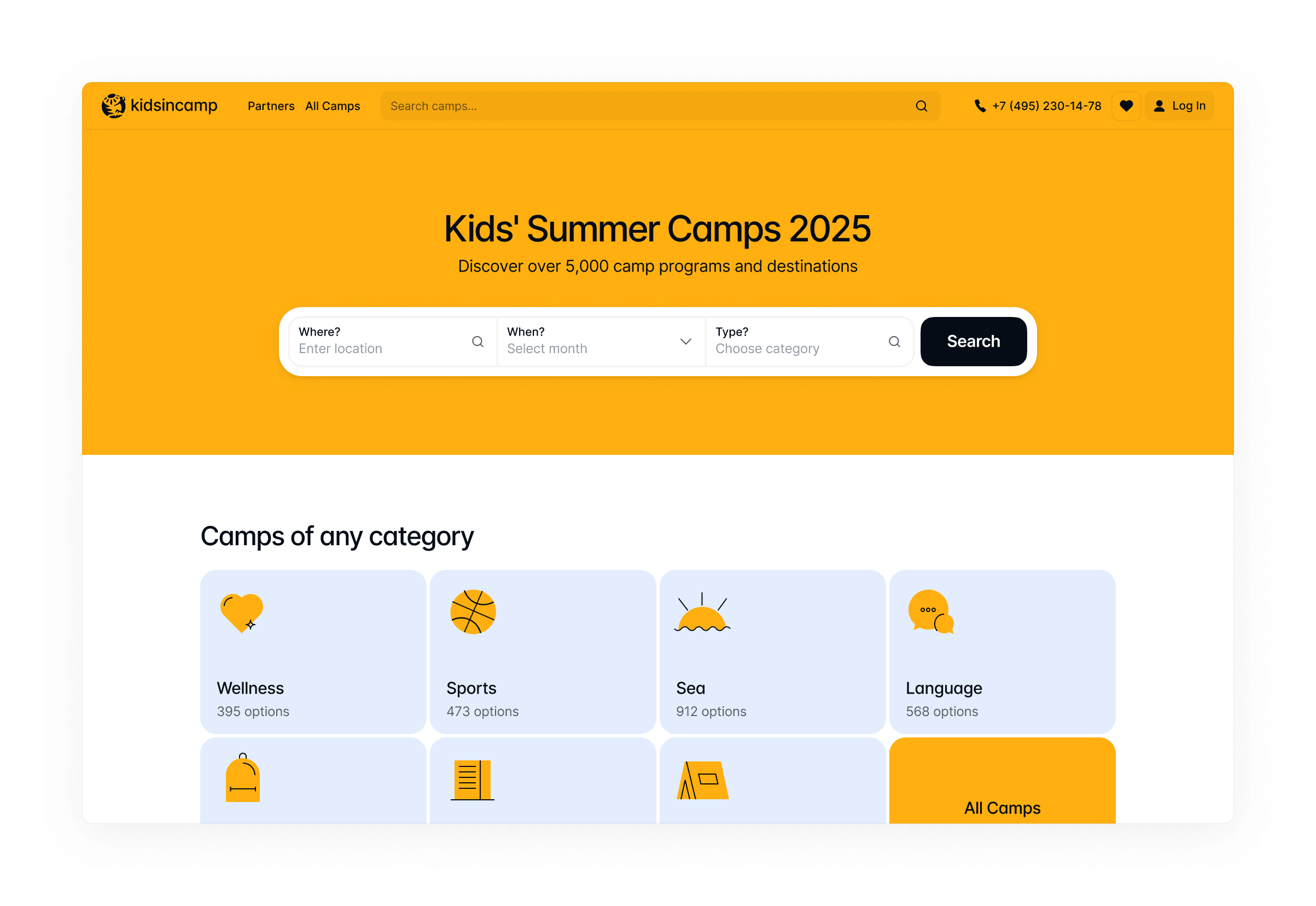 Elevating Conversion through UX Improvements for Kids Camp Marketplace